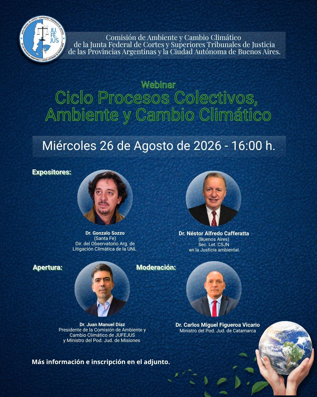 Afiche Webinar JUFEJUS