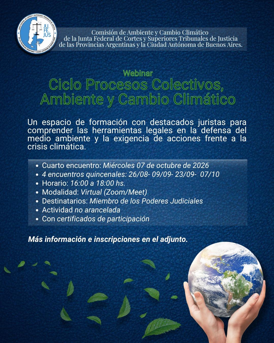 Afiche Webinar JUFEJUS