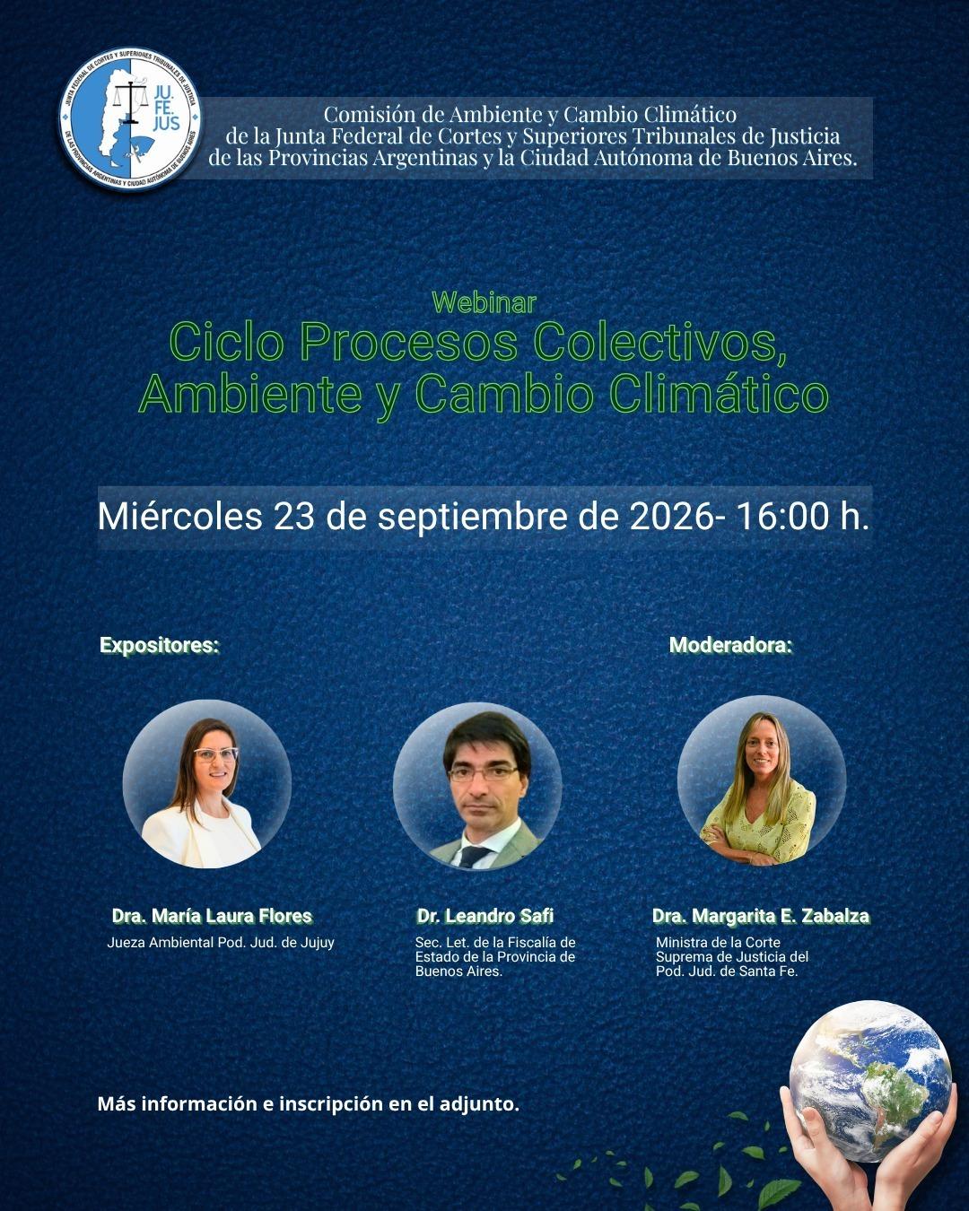 Afiche Webinar JUFEJUS